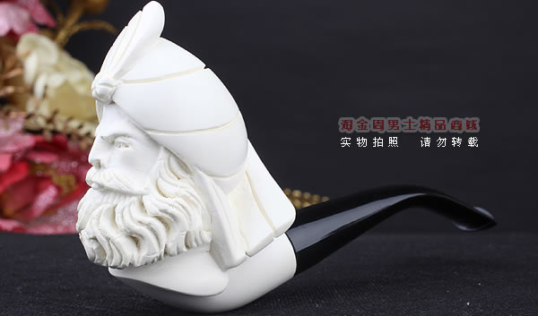 原装进口 土耳其猎鹰SAHIN 海泡石烟斗 原石手工雕刻5件套装SP15-1