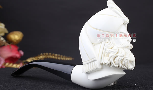 原装进口 土耳其猎鹰SAHIN 海泡石烟斗 原石手工雕刻5件套装SP15-2