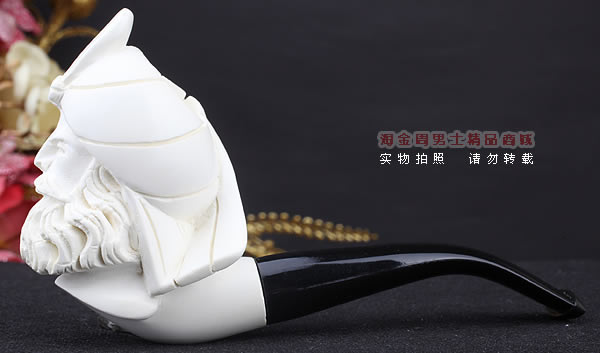 原装进口 土耳其猎鹰SAHIN 海泡石烟斗 原石手工雕刻5件套装SP15-4