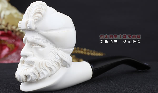 原装进口 土耳其猎鹰SAHIN 海泡石烟斗 原石手工雕刻5件套装SP16-1