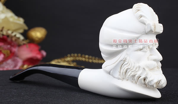 原装进口 土耳其猎鹰SAHIN 海泡石烟斗 原石手工雕刻5件套装SP16-2