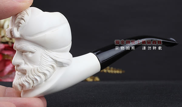 原装进口 土耳其猎鹰SAHIN 海泡石烟斗 原石手工雕刻5件套装SP16-8