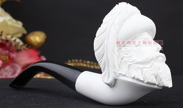 原装进口 土耳其猎鹰SAHIN 海泡石烟斗 原石手工雕刻5件套装SP17-2