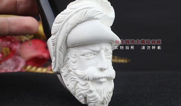 原装进口 土耳其猎鹰SAHIN 海泡石烟斗 原石手工雕刻5件套装SP17-7