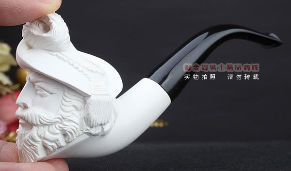 原装进口 土耳其猎鹰SAHIN 海泡石烟斗 原石手工雕刻5件套装SP17-8