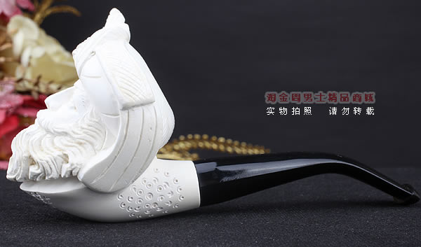 原装进口 土耳其猎鹰SAHIN 海泡石烟斗 原石手工雕刻5件套装SP1818-4