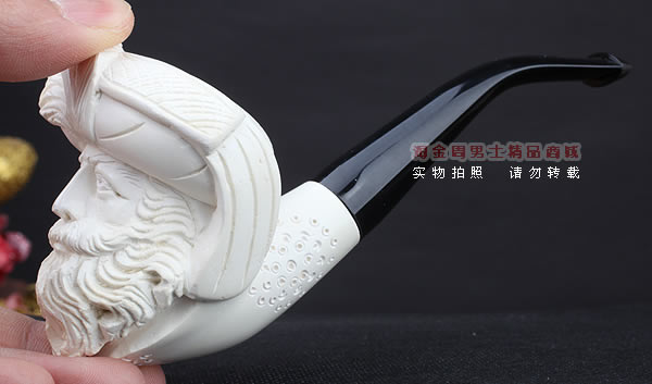 原装进口 土耳其猎鹰SAHIN 海泡石烟斗 原石手工雕刻5件套装SP1818-9