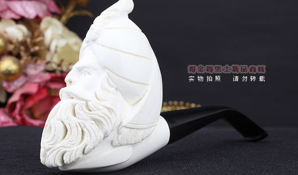 原装进口 土耳其猎鹰SAHIN 海泡石烟斗 原石手工雕刻5件套装SP19-1