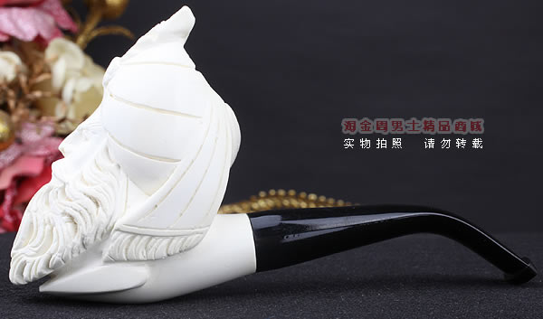 原装进口 土耳其猎鹰SAHIN 海泡石烟斗 原石手工雕刻5件套装SP19-4