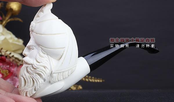 原装进口 土耳其猎鹰SAHIN 海泡石烟斗 原石手工雕刻5件套装SP19-8