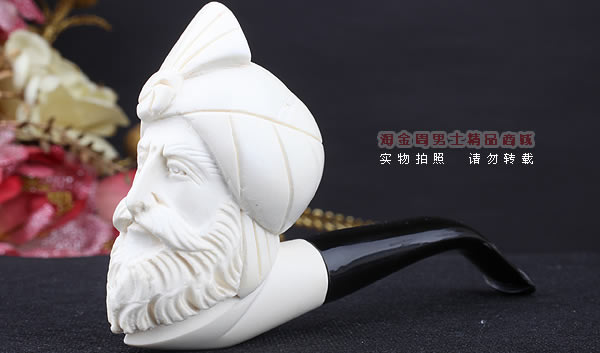 原装进口 土耳其猎鹰SAHIN 海泡石烟斗 原石手工雕刻5件套装SP20-1