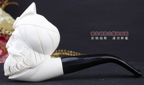 原装进口 土耳其猎鹰SAHIN 海泡石烟斗 原石手工雕刻5件套装SP20-4