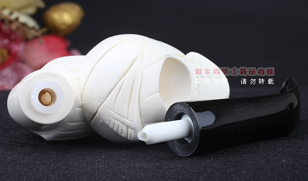 原装进口 土耳其猎鹰SAHIN 海泡石烟斗 原石手工雕刻5件套装SP20-6