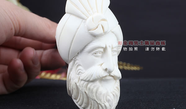 原装进口 土耳其猎鹰SAHIN 海泡石烟斗 原石手工雕刻5件套装SP20-7