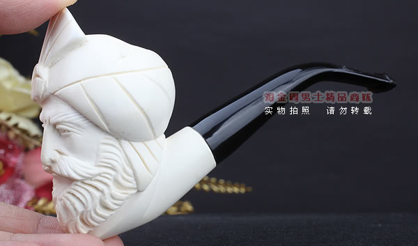 原装进口 土耳其猎鹰SAHIN 海泡石烟斗 原石手工雕刻5件套装SP20-8