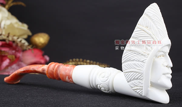 原装进口 土耳其猎鹰SAHIN 海泡石烟斗 原石手工雕刻5件套装SP22-2