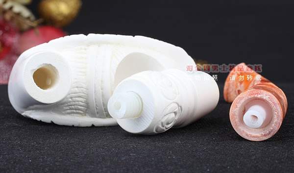 原装进口 土耳其猎鹰SAHIN 海泡石烟斗 原石手工雕刻5件套装SP22-6