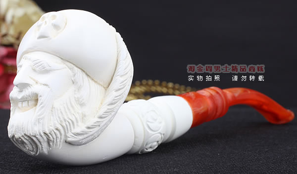 原装进口 土耳其猎鹰SAHIN 海泡石烟斗 原石手工雕刻5件套装SP23-1