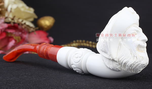 原装进口 土耳其猎鹰SAHIN 海泡石烟斗 原石手工雕刻5件套装SP23-2