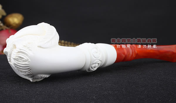 原装进口 土耳其猎鹰SAHIN 海泡石烟斗 原石手工雕刻5件套装SP23-5