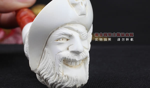 原装进口 土耳其猎鹰SAHIN 海泡石烟斗 原石手工雕刻5件套装SP23-8