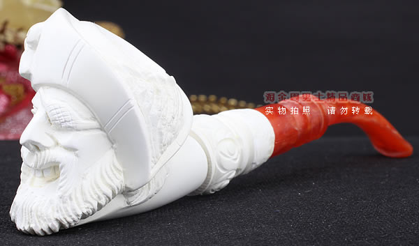 原装进口 土耳其猎鹰SAHIN 海泡石烟斗 原石手工雕刻5件套装SP24-1