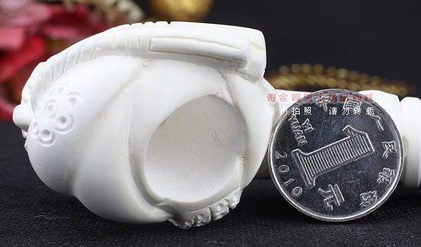 原装进口 土耳其猎鹰SAHIN 海泡石烟斗 原石手工雕刻5件套装SP27-5