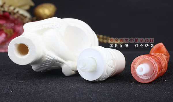 原装进口 土耳其猎鹰SAHIN 海泡石烟斗 原石手工雕刻5件套装SP27-6