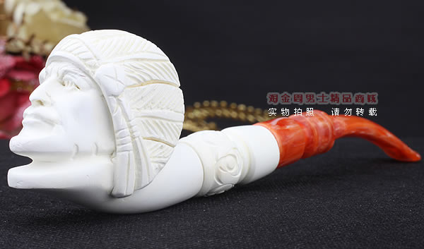 原装进口 土耳其猎鹰SAHIN 海泡石烟斗 原石手工雕刻5件套装SP28-1