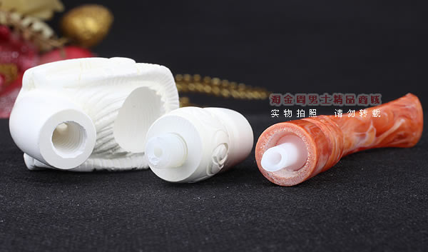 原装进口 土耳其猎鹰SAHIN 海泡石烟斗 原石手工雕刻5件套装SP28-7