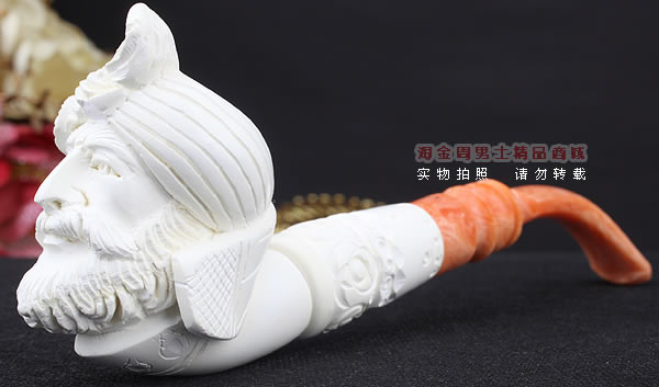 原装进口 土耳其猎鹰SAHIN 海泡石烟斗 原石手工雕刻5件套装SP29-1