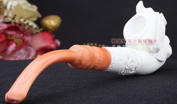 原装进口 土耳其猎鹰SAHIN 海泡石烟斗 原石手工雕刻5件套装SP29-3