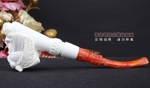 原装进口 土耳其猎鹰SAHIN 海泡石烟斗 原石手工雕刻5件套装SP30-4