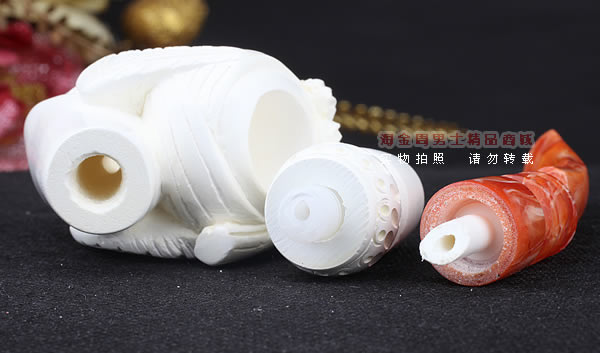 原装进口 土耳其猎鹰SAHIN 海泡石烟斗 原石手工雕刻5件套装SP30-6