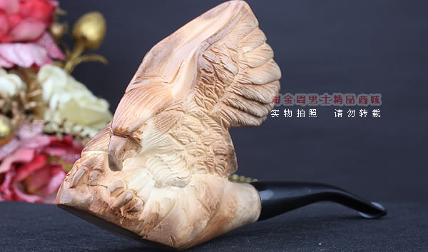 原装进口 土耳其猎鹰SAHIN 海泡石烟斗 原石手工雕刻5件套装SP31-1