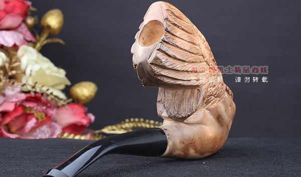 原装进口 土耳其猎鹰SAHIN 海泡石烟斗 原石手工雕刻5件套装SP31-3