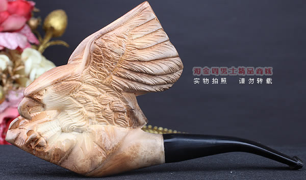 原装进口 土耳其猎鹰SAHIN 海泡石烟斗 原石手工雕刻5件套装SP31-4