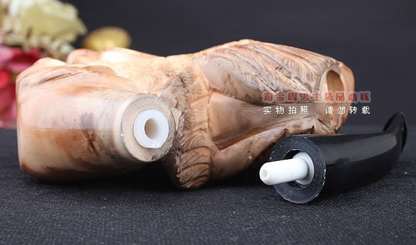 原装进口 土耳其猎鹰SAHIN 海泡石烟斗 原石手工雕刻5件套装SP31-7