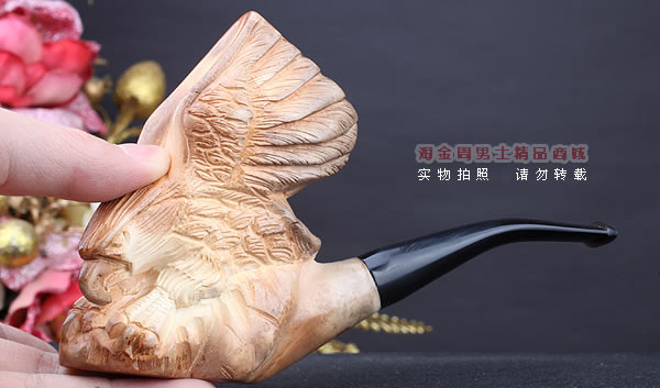 原装进口 土耳其猎鹰SAHIN 海泡石烟斗 原石手工雕刻5件套装SP31-9