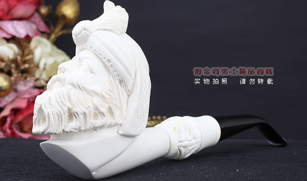 原装进口 土耳其猎鹰SAHIN 海泡石烟斗 原石手工雕刻5件套装SP32-1