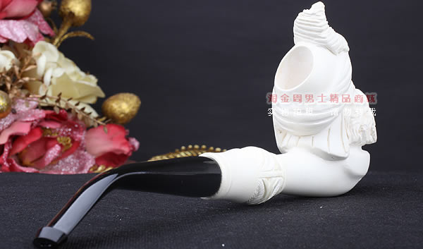 原装进口 土耳其猎鹰SAHIN 海泡石烟斗 原石手工雕刻5件套装SP32-3