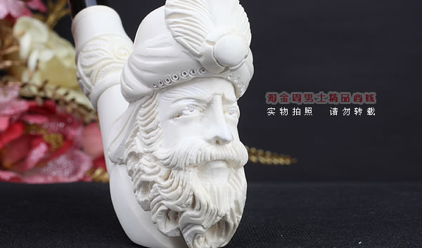 原装进口 土耳其猎鹰SAHIN 海泡石烟斗 原石手工雕刻5件套装SP32-8