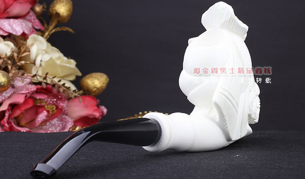 原装进口 土耳其猎鹰SAHIN 海泡石烟斗 原石手工雕刻5件套装SP33-3