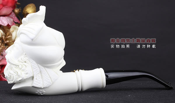 原装进口 土耳其猎鹰SAHIN 海泡石烟斗 原石手工雕刻5件套装SP33-4