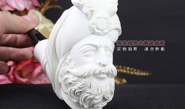 原装进口 土耳其猎鹰SAHIN 海泡石烟斗 原石手工雕刻5件套装SP33-7