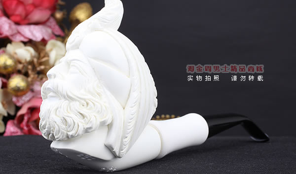 原装进口 土耳其猎鹰SAHIN 海泡石烟斗 原石手工雕刻5件套装SP34-1