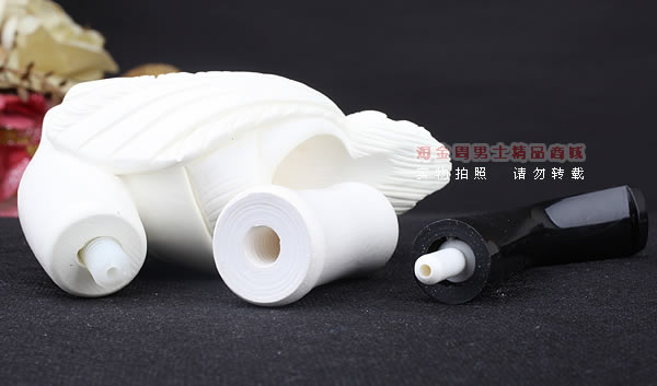 原装进口 土耳其猎鹰SAHIN 海泡石烟斗 原石手工雕刻5件套装SP34-7