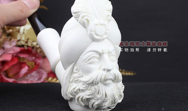 原装进口 土耳其猎鹰SAHIN 海泡石烟斗 原石手工雕刻5件套装SP34-8