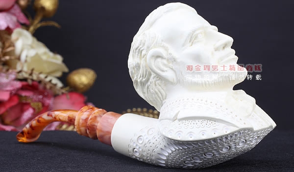 原装进口 土耳其猎鹰SAHIN 海泡石烟斗 5件套装SP35 林肯-2