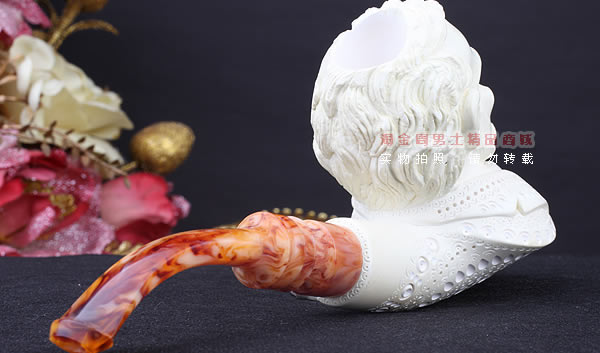 原装进口 土耳其猎鹰SAHIN 海泡石烟斗 5件套装SP35 林肯-3